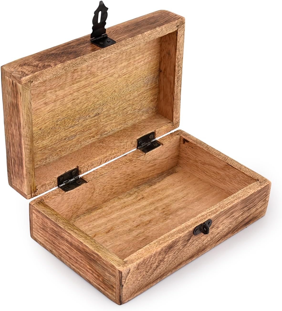 Handmade Mango Wood Tree of Life Engraving Beautifully Keepsake Box Jewellery Organiser Unique Gift Ideas