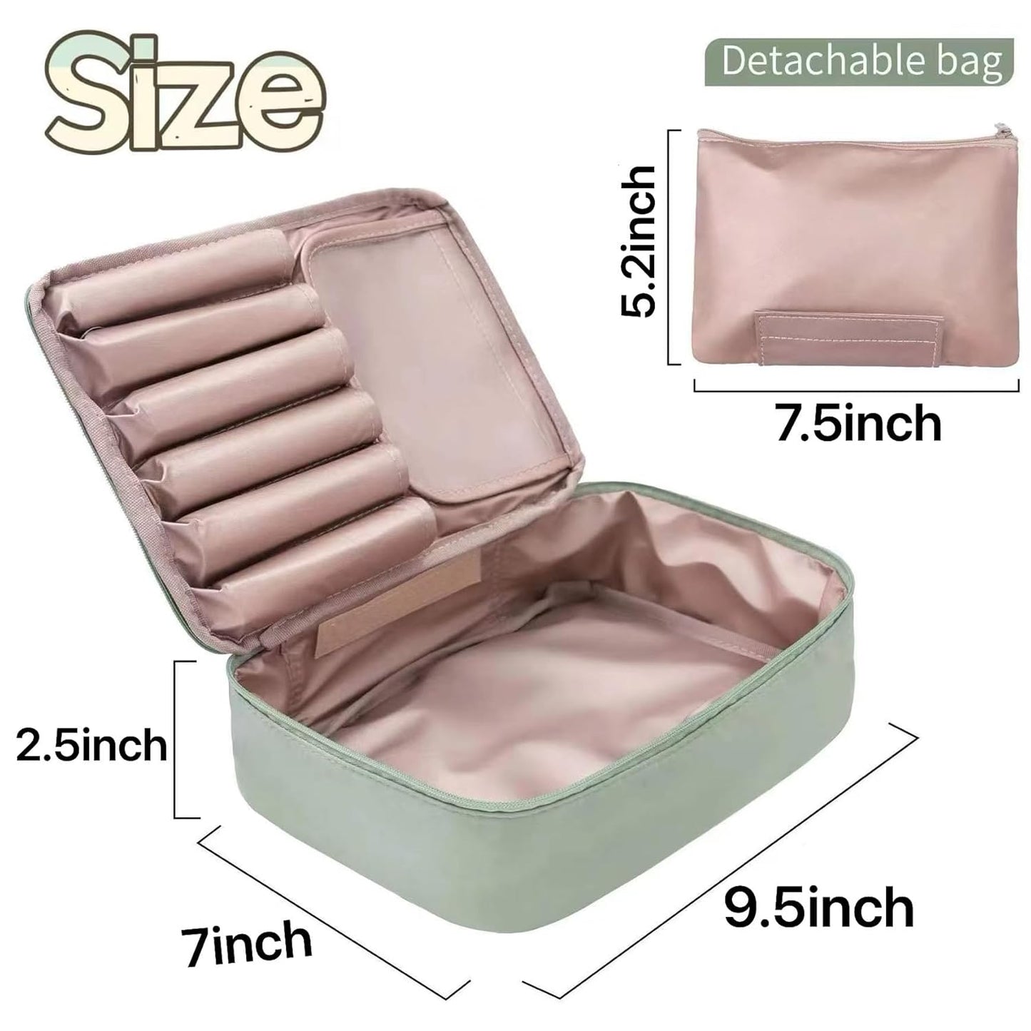 Travel Makeup Bag Cosmetic Bag Makeup Bag Toiletry bag for women and men