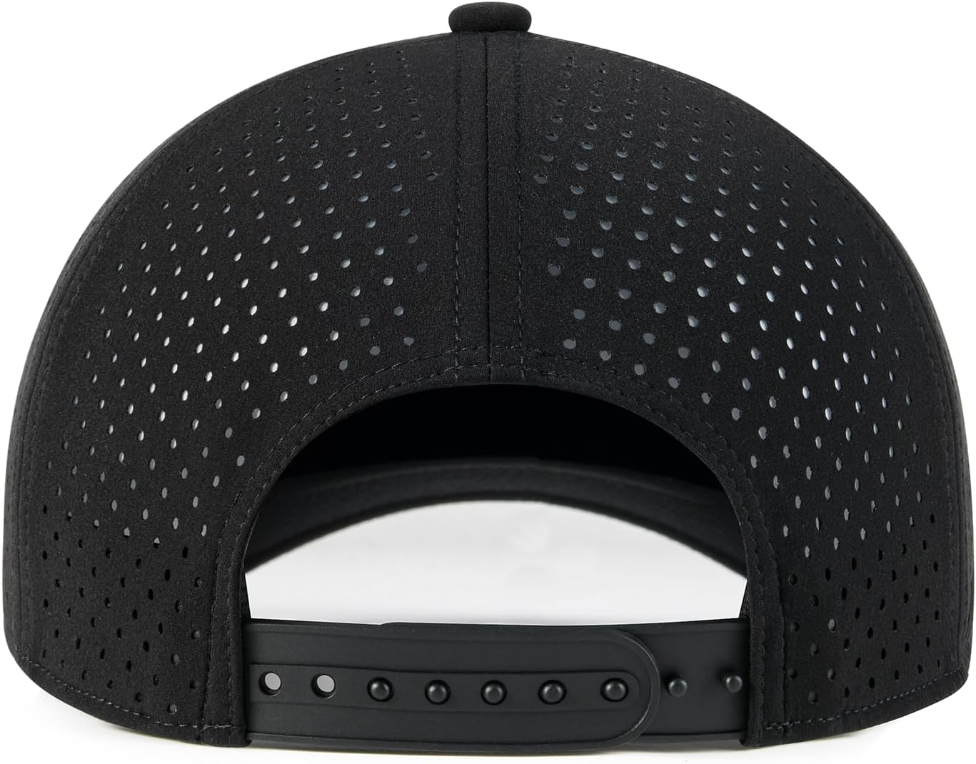 Men Adjustable Snapback Baseball Cap Vented Performance Cut Mesh Hat
