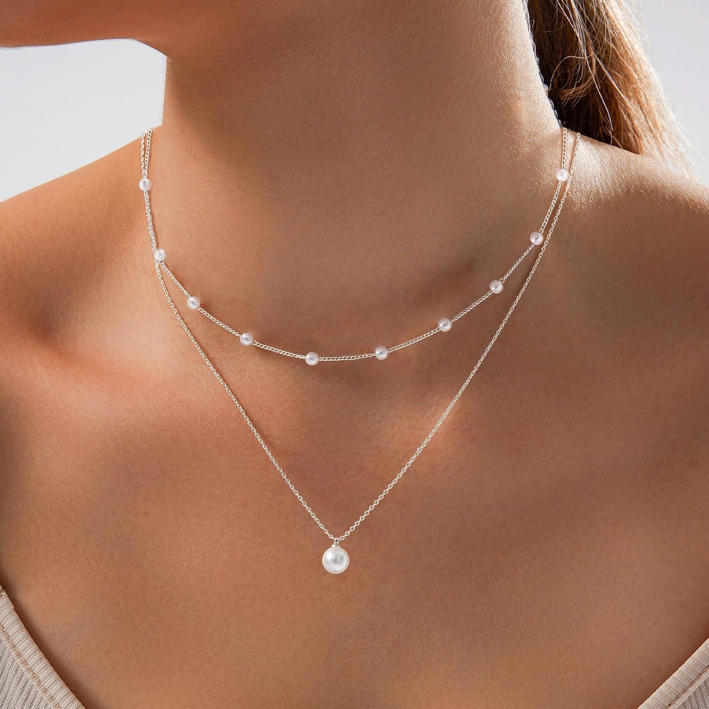 Colorful Beaded Initial Necklace for Girls & Women - Dainty Choker, Perfect Gift for Teens