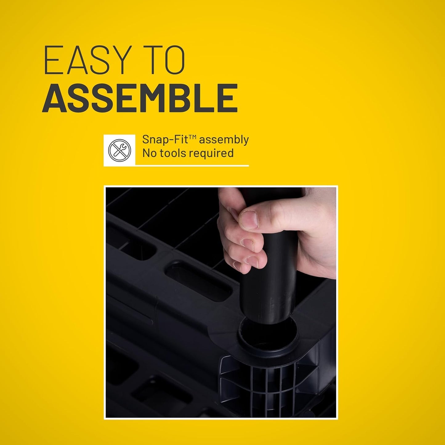 4-Shelf Plastic Storage Shelves, 48” x 23” x 14”,   Easy to Assemble, Durable Plastic Shelving Unit