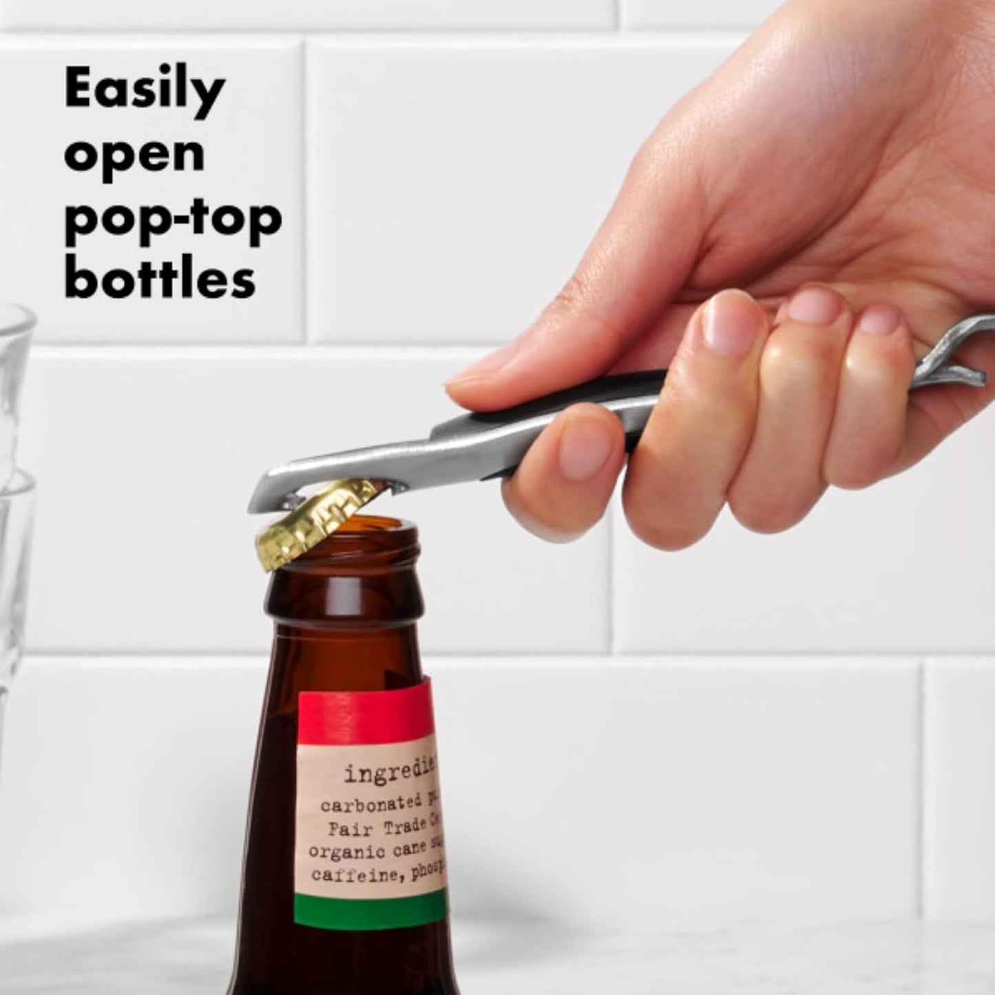 SteeL Stainless Steel Bottle and Can Opener