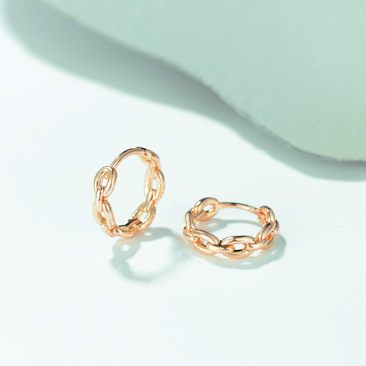Cubic Zirconia Huggie Earrings 14k Gold Plated Tiny Earrings Small Huggie Hoop Earrings Simple Lightweight Hoops Gift for Women