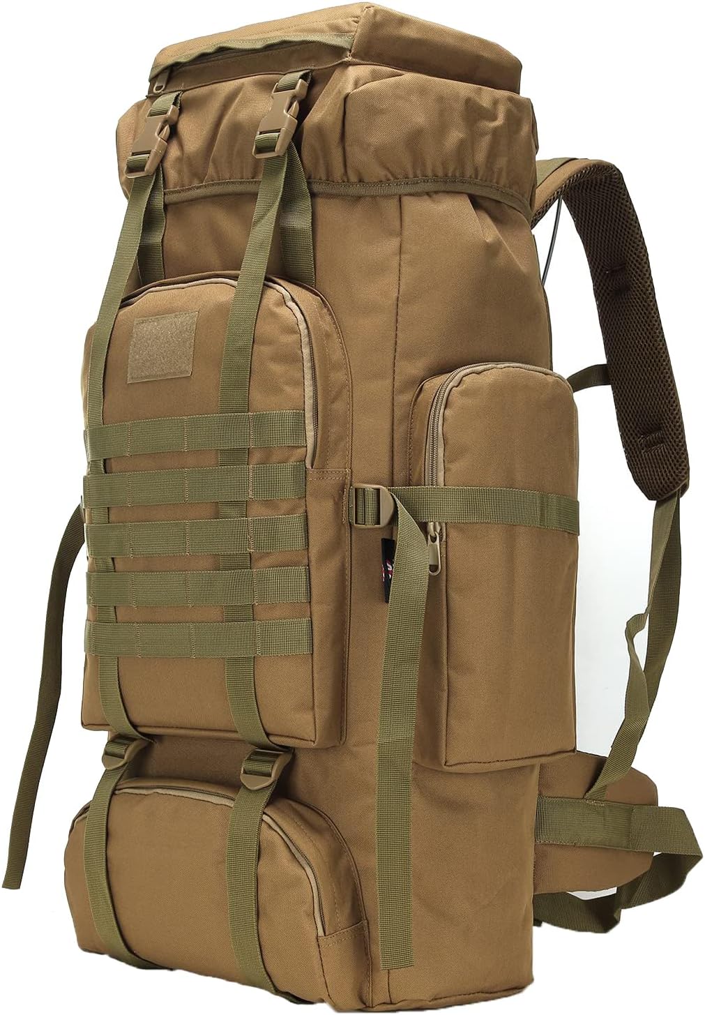 Hiking Backpack for Men 70L Camping Backpack Military Rucksack - 3 Days Assault Pack for Climbing