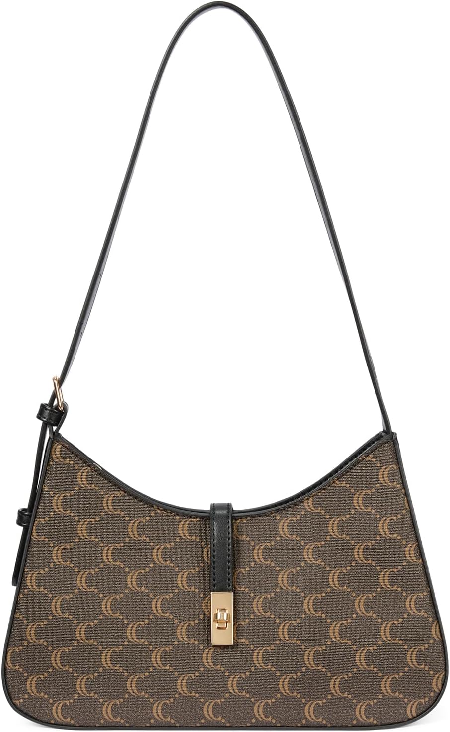 Shoulder Bag for Women, Handbag Hobo Bags Vegan Leather Crossbody Purse with Adjustable Strap