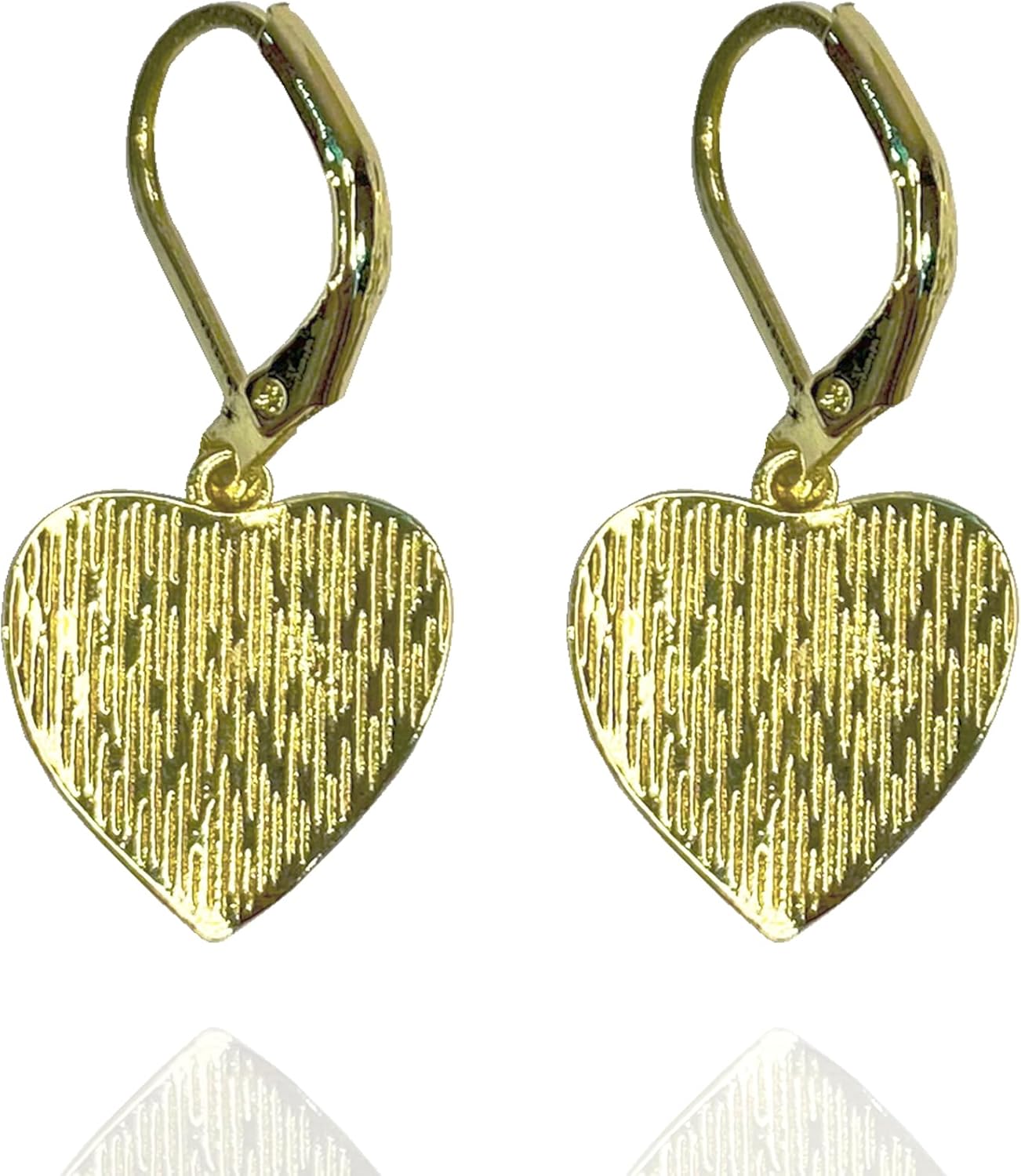 Sterling Silver Leverback Earrings for Women, 14K Gold and Silver Drop Dangle Earrings Jewelry Hypoallergenic