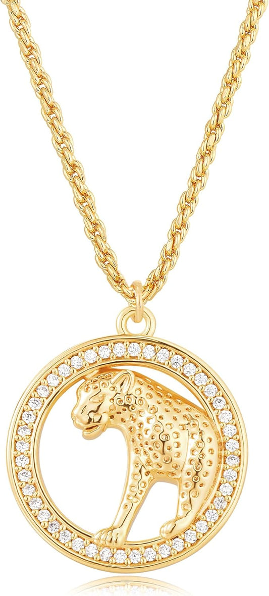 Gold Pendant Necklace for Women 14K Gold Plated Snake/Butterfly/Bee/Hummingbird Animal Necklace Dainty Necklace Simple Delicate Jewelry