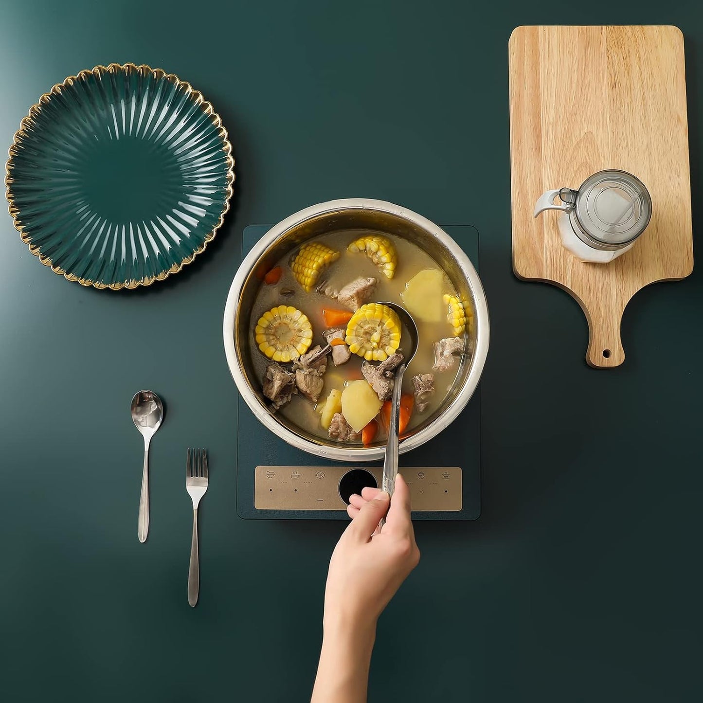 304 Stainless Steel Microporous Colander,2QT Large Capacity with Mixing Bowl For washing vegetables