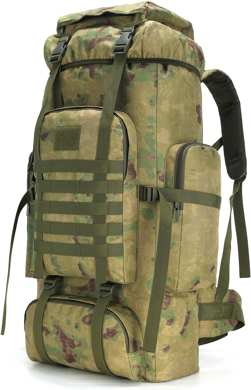 Hiking Backpack for Men 70L Camping Backpack Military Rucksack - 3 Days Assault Pack for Climbing
