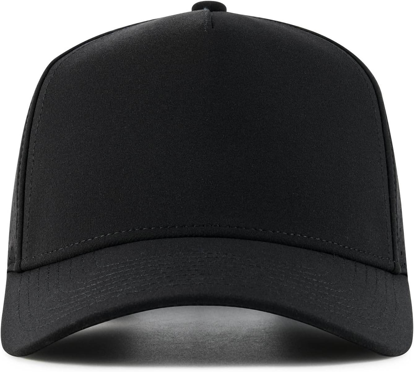 Men Adjustable Snapback Baseball Cap Vented Performance Cut Mesh Hat