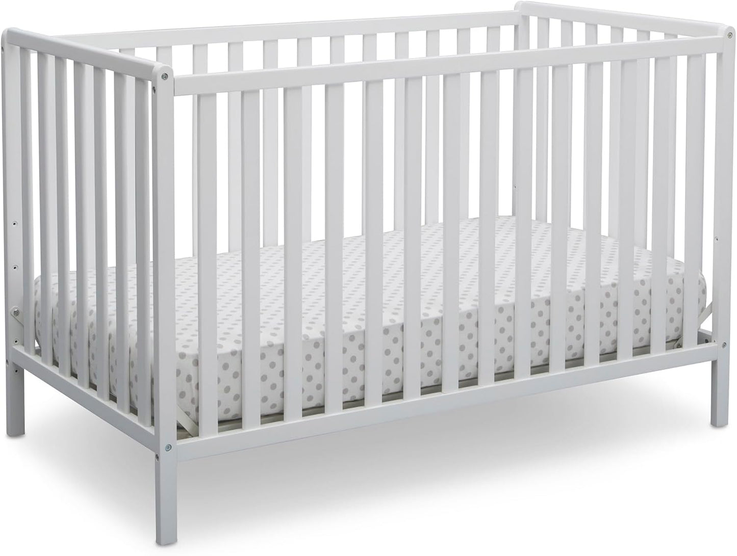 4-in-1 Convertible Crib - Gold Certified, Crib to Toddler Bed, Daybed, Fits Standard Full-Size Crib Mattress