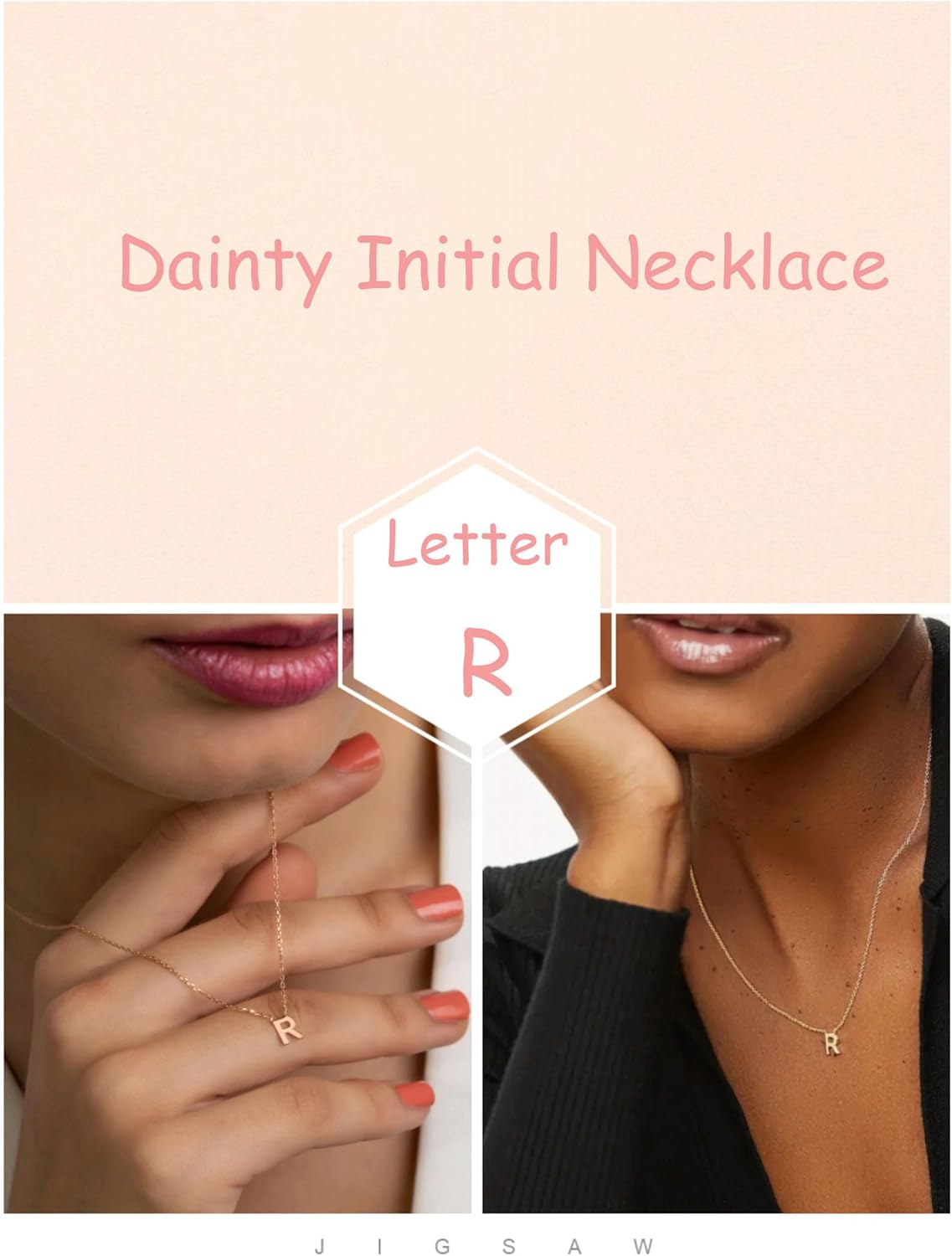 Delicate Heart Pendant Necklace, 14K Gold Plated Dainty Chain, Gift for Women