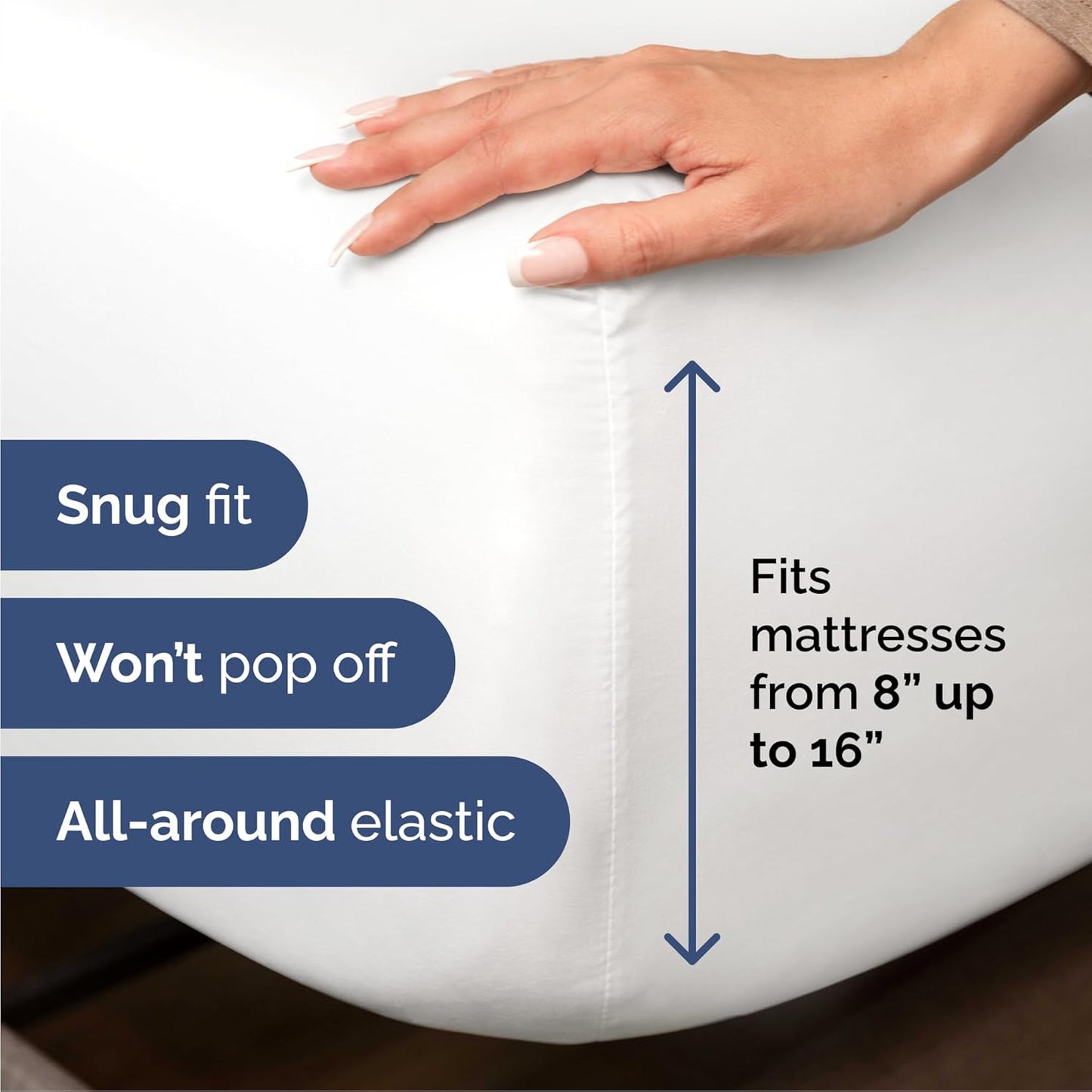 Queen Size 4 count Sheet Set - Comfy Breathable & Cooling Bed  Deep Pockets, Easy Secure Fit