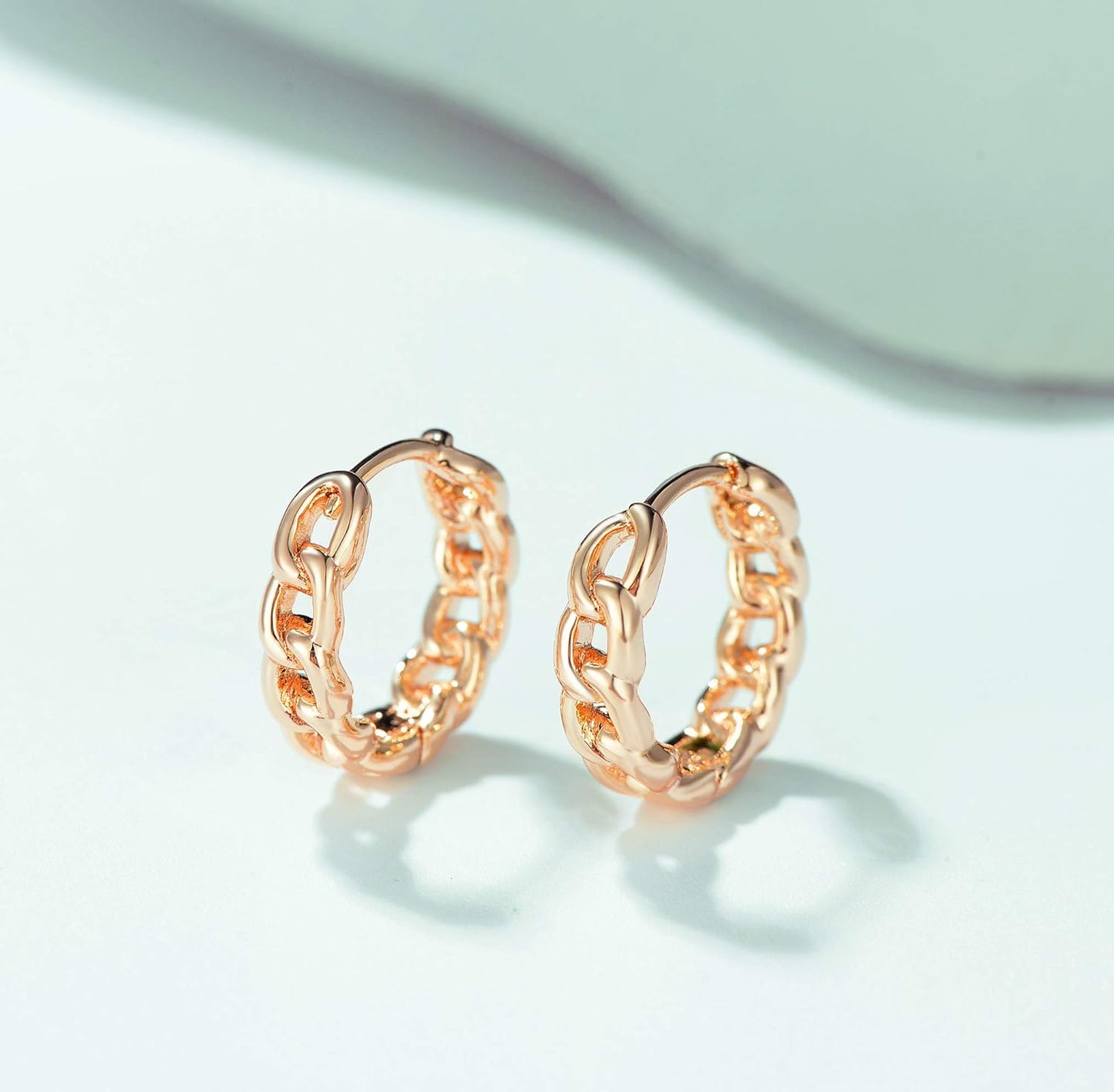 Cubic Zirconia Huggie Earrings 14k Gold Plated Tiny Earrings Small Huggie Hoop Earrings Simple Lightweight Hoops Gift for Women