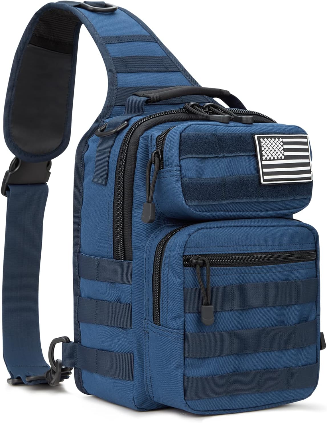 Tactical Sling Bag Backpack Military Rover Shoulder Sling Pack Molle EDC Small Crossbody Chest Pack