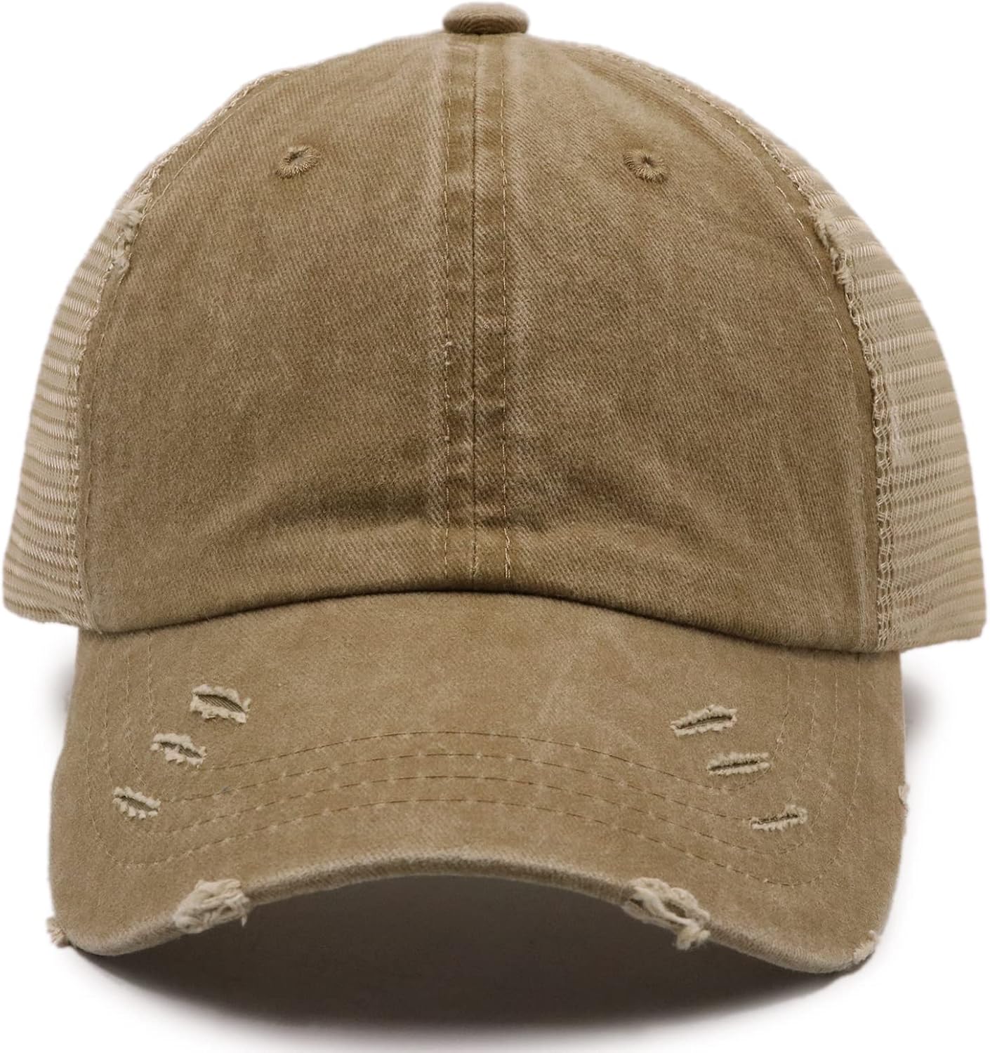 Womens Pony Hat High Ponytail Baseball Cap Girls Messy Bun Caps  Hair Day Adjustable Dad Hat