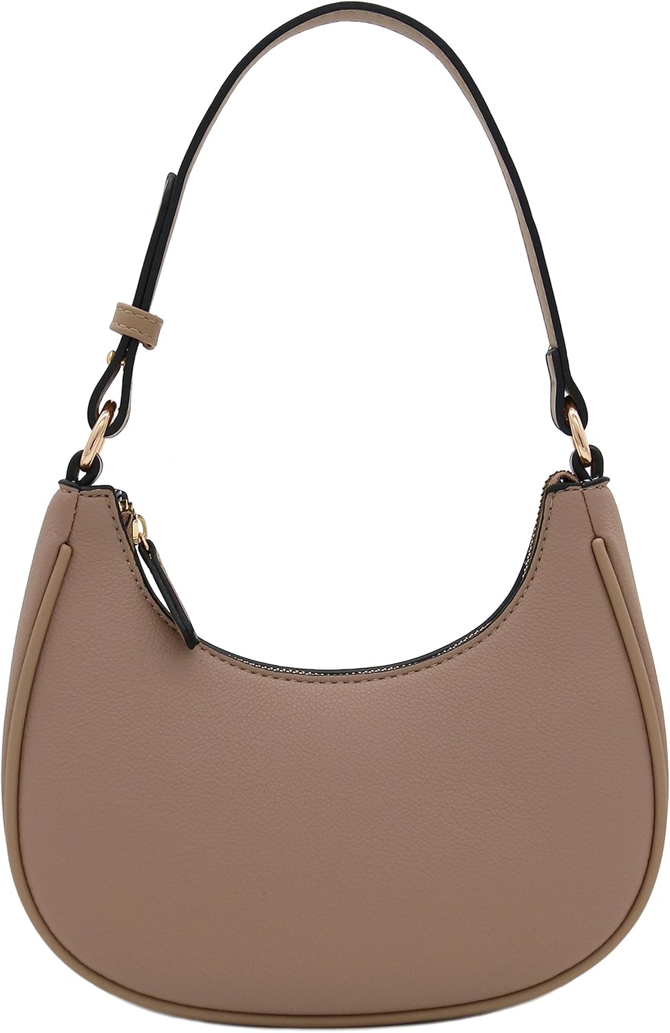 Women's Small Crescent Shoulder Bag Underarm Purse