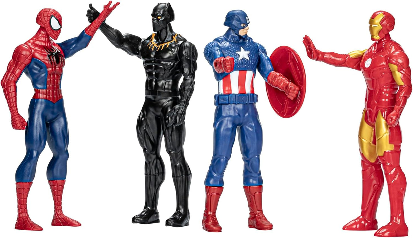 OMOMMD Avengers Ultimate Protectors Pack, 6-Inch-Scale, 8 Action Figures with Accessories, Super Hero Toys, Toys for Boys and Girls Ages 4 and Up