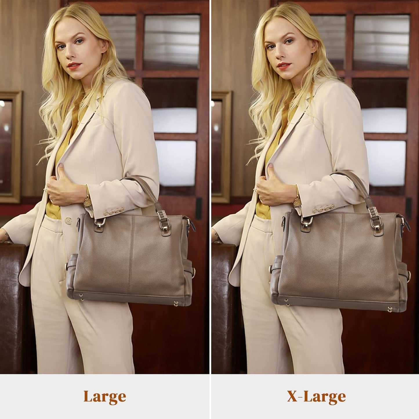 Soft Women Genuine Leather Purses and Handbags Satchel Tote Shoulder Bag