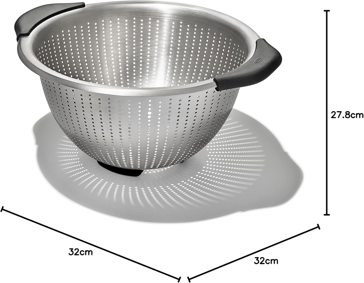 Good Grips Stainless Steel 5 qt./ 4.7 L Colander
