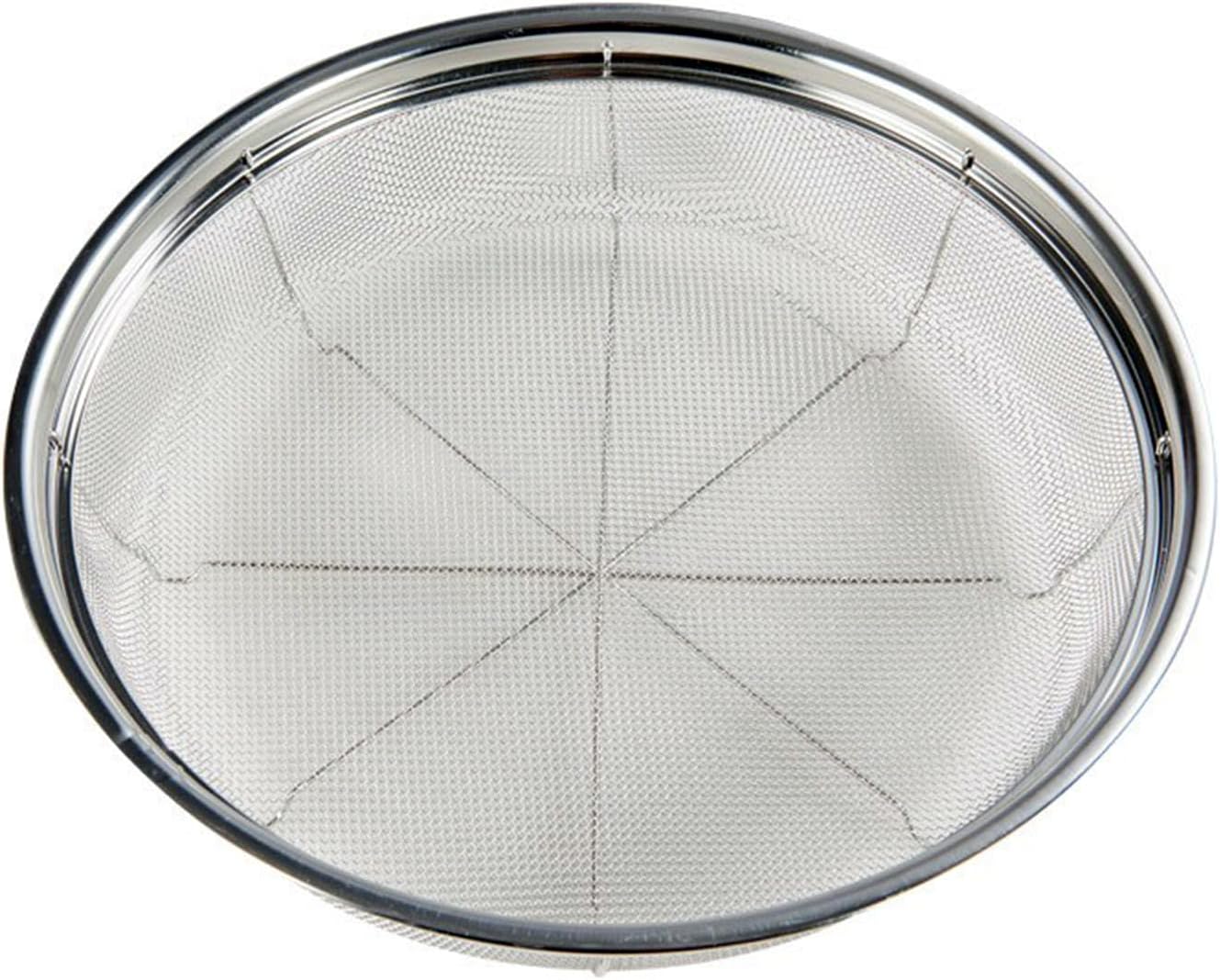 Fine Mesh Strainer for Kitchen, Stainless Steel Colander Bowl for Pasta, Rice, Fruit,