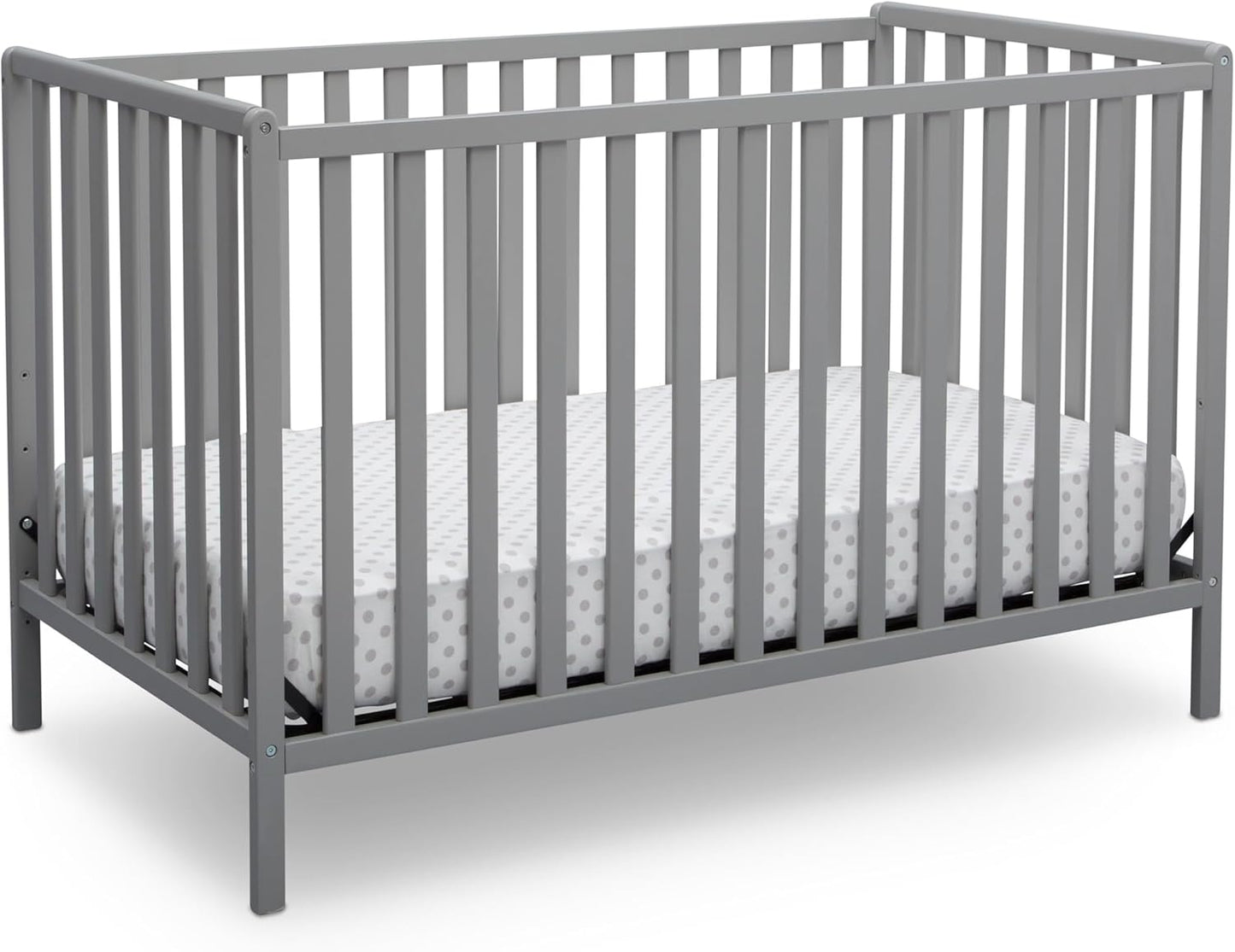 4-in-1 Convertible Crib - Gold Certified, Crib to Toddler Bed, Daybed, Fits Standard Full-Size Crib Mattress