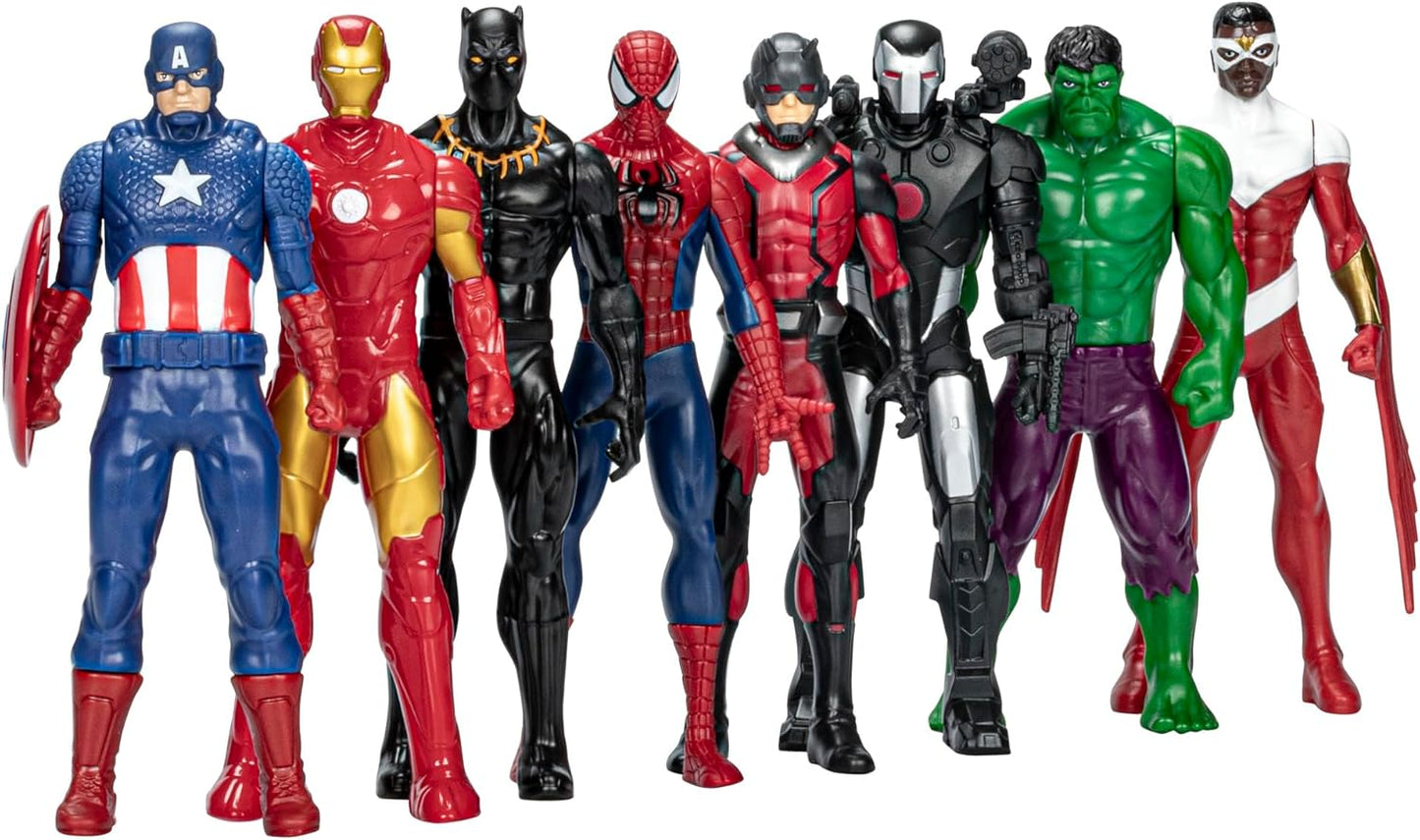 OMOMMD Avengers Ultimate Protectors Pack, 6-Inch-Scale, 8 Action Figures with Accessories, Super Hero Toys, Toys for Boys and Girls Ages 4 and Up