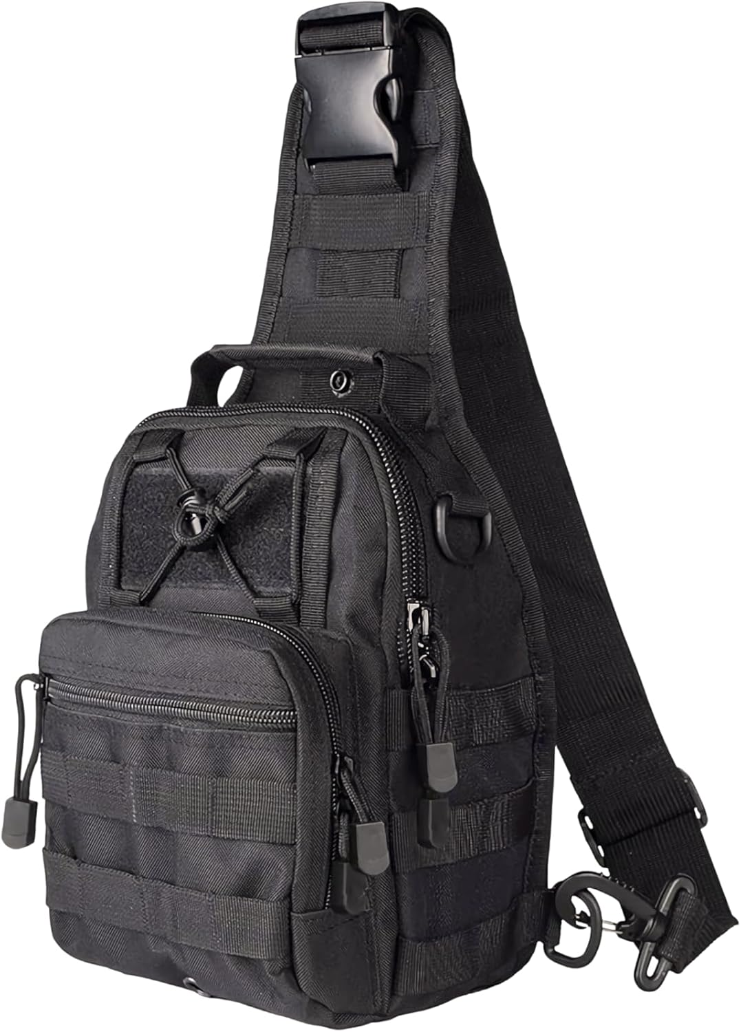 Tactical Shoulder Sling Bag Small Outdoor Chest Pack Backpack for Men Traveling, Sling Backpack
