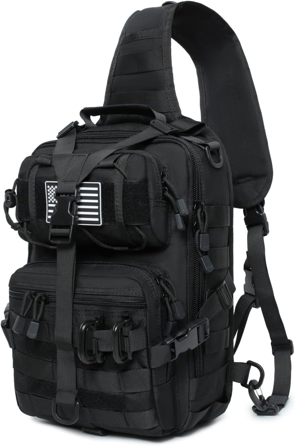 Tactical Sling Bag Backpack Military Rover Shoulder Sling Pack EDC Molle Assault Range Bag