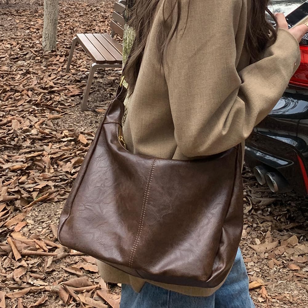 Slouchy Hobo Bags for Women,  Shoulder Bag Everyday Purse Daily Commuting Bag