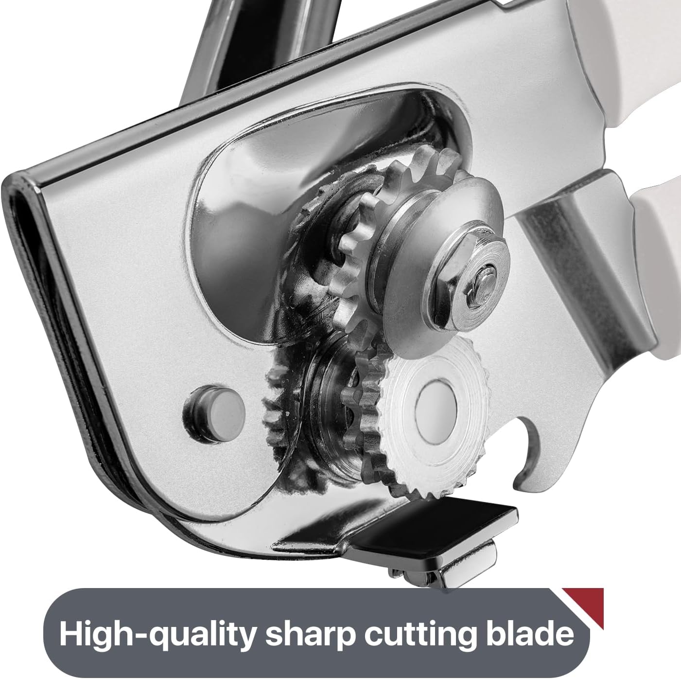 Hand Crank Can Opener Manual Heavy Duty with Comfortable Extra-long Handles