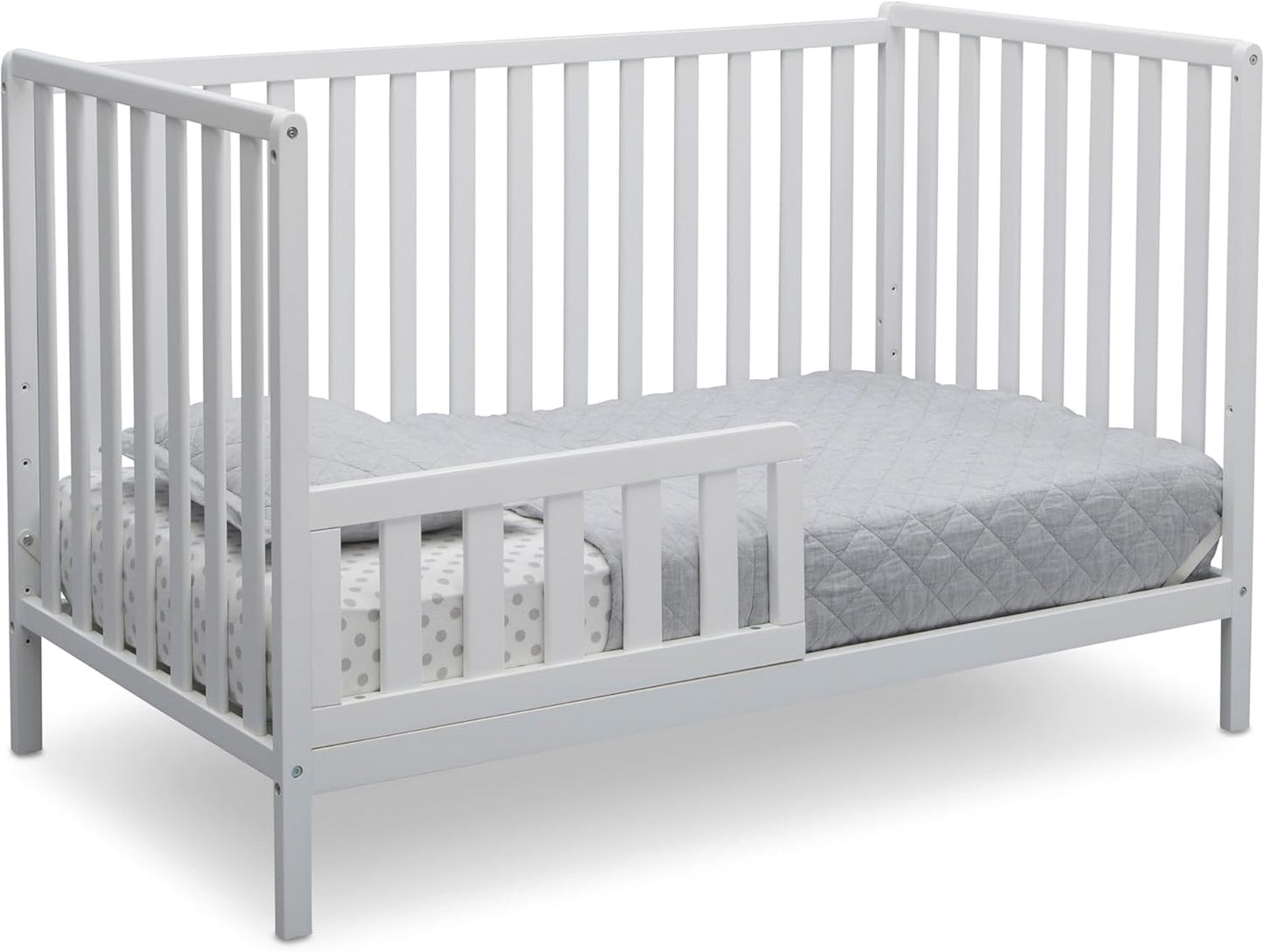 4-in-1 Convertible Crib - Gold Certified, Crib to Toddler Bed, Daybed, Fits Standard Full-Size Crib Mattress
