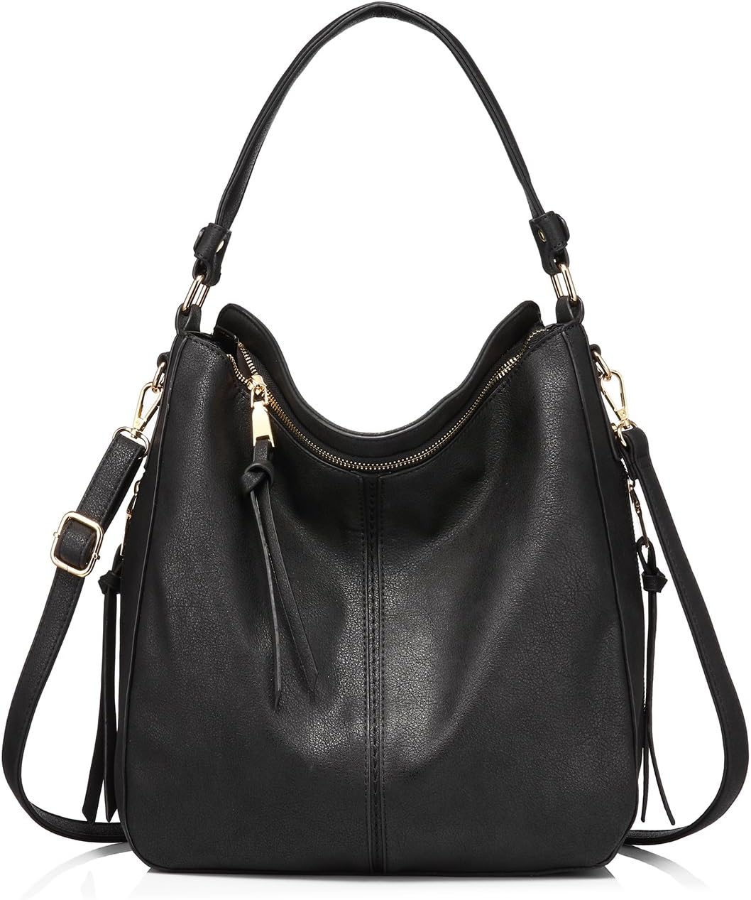 Crossbody Bags Designer Faux Leather Handbags Retro Large Size Shoulder Bag Bucket Purse