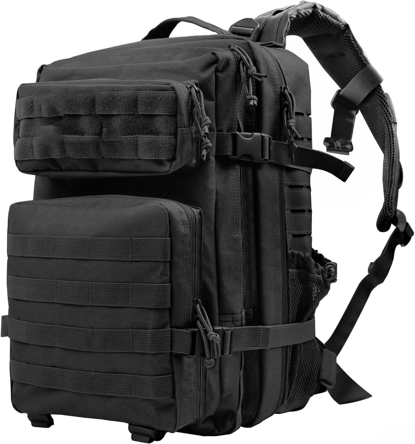 45L Military Tactical Backpack for Men and Women Army  Bag Large Rucksack with Molle System