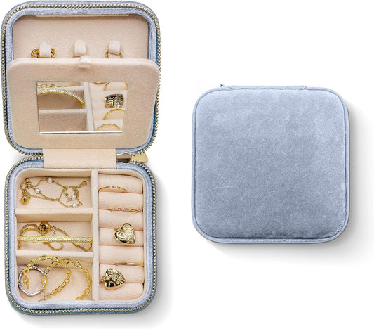 Plush Velvet Jewelry Box | Travel Jewelry Case | Featured in  Things | Best Gifts For Daughter