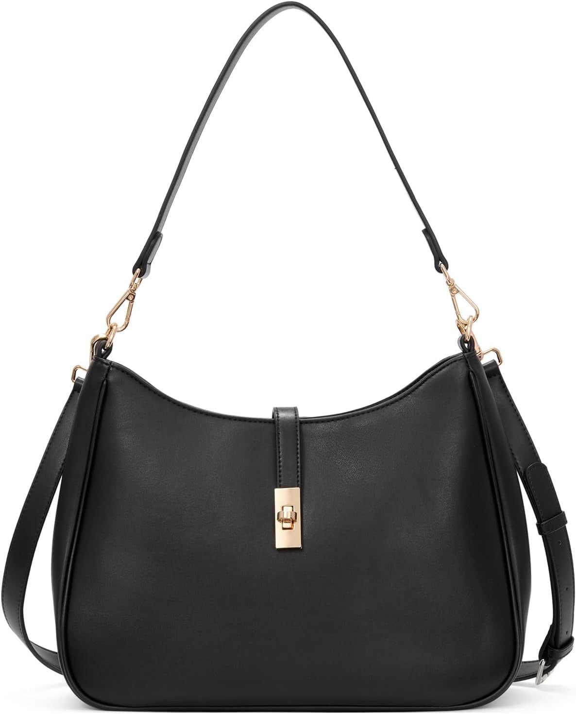 Shoulder Bag for Women, Handbag Hobo Bags Vegan Leather Crossbody Purse with Adjustable Strap