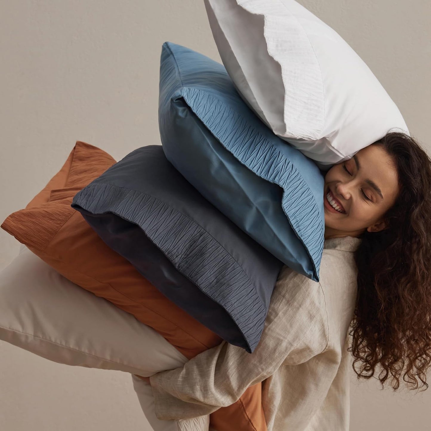 Queen Sheet Set - 4 count Soft Queen Size Sheets - Breathable & Cooling - Hotel Luxury