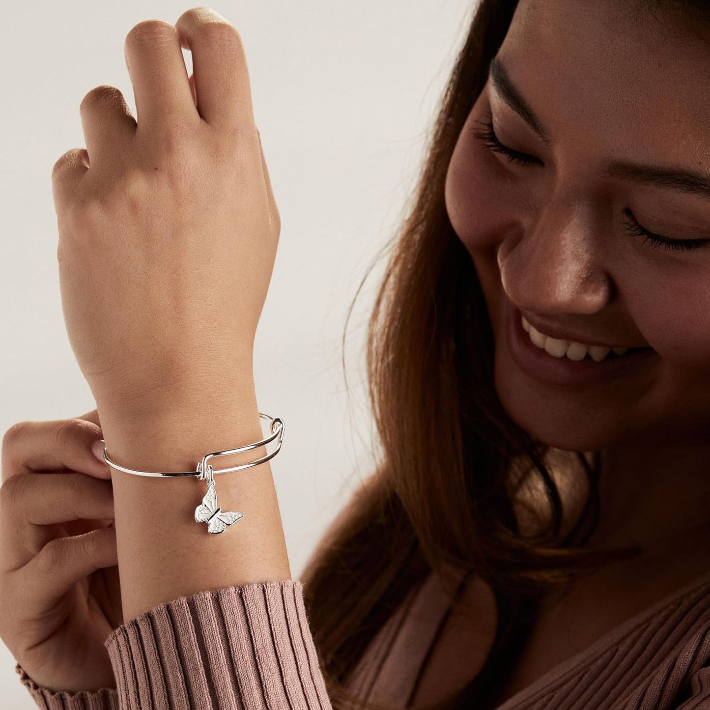 Alex and Ani Butterfly Bracelets