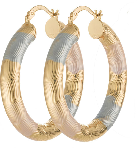 Vuskdtei18K Gold Plated Flower Dangle Earrings for Women, Hypoallergenic Cubic Zirconia Earrings, Elegant Chandelier Drop Earrings
