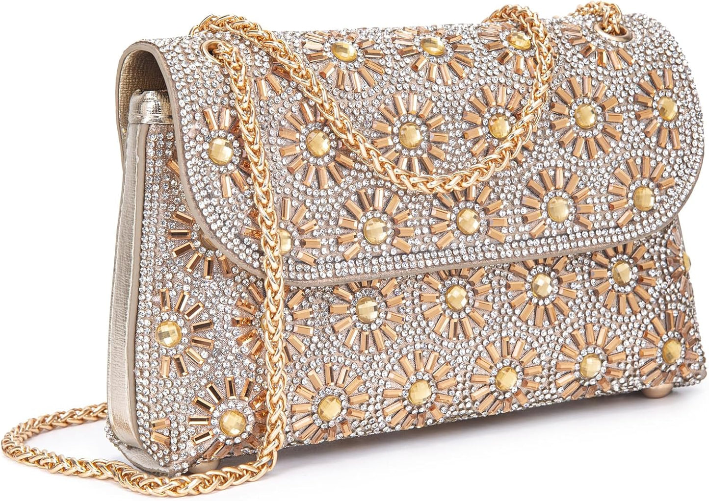 Shoulder Bags Crossbody Bag Purses Handbags Crystals Rhinestone Evening Bag for Women Clutch Purse