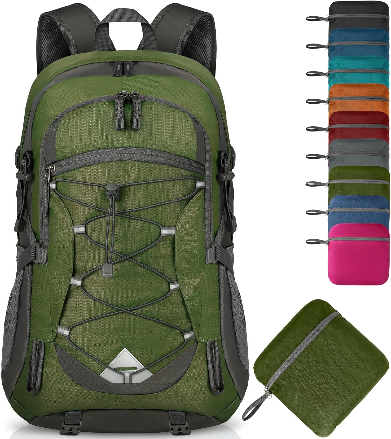 40L Packable Lightweight Camping Backpack Men Women Waterproof Hiking Daypack Outdoor Travel Daypack