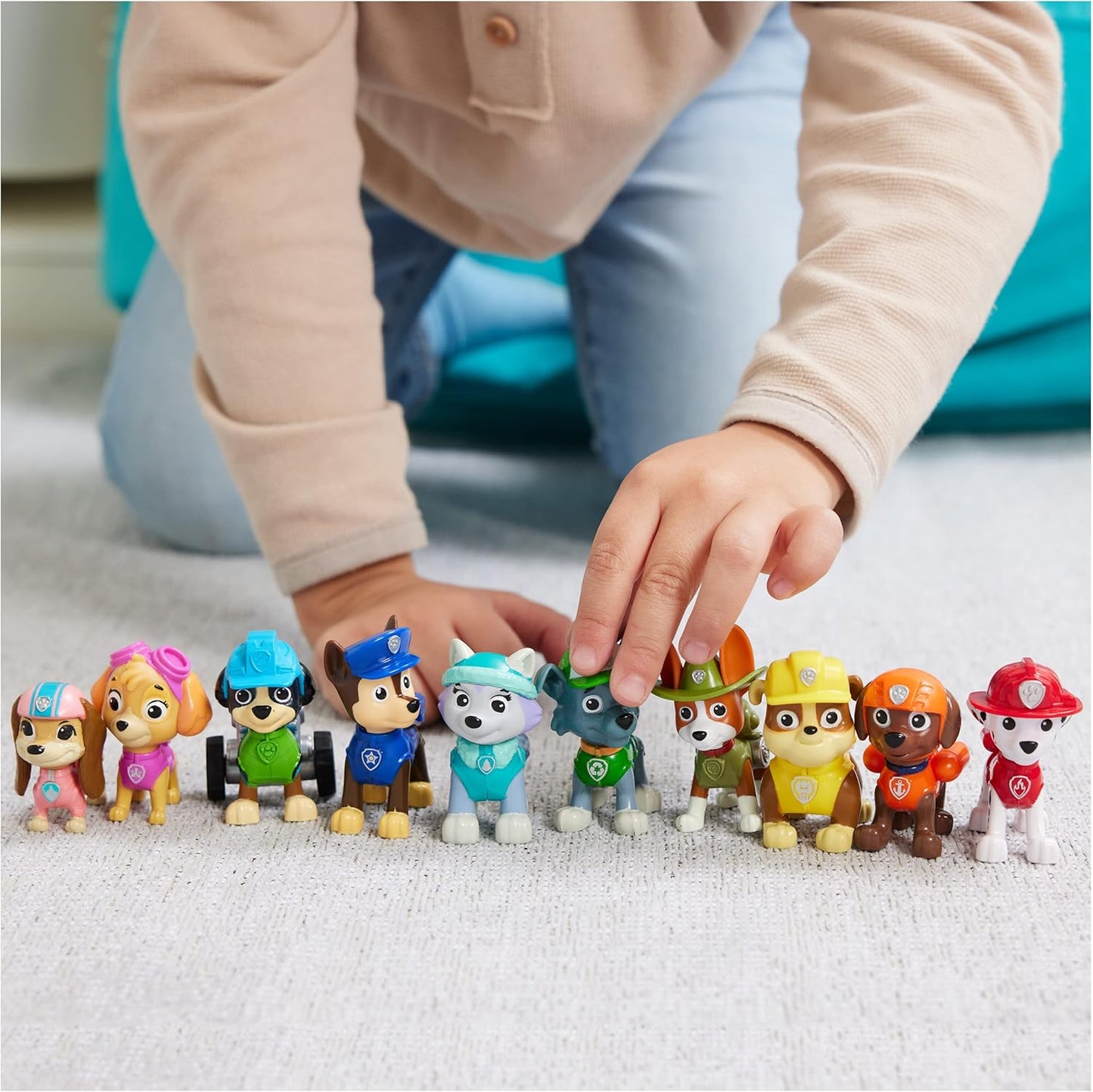 OMOMMD 10th Anniversary, All Paws On Deck Toy Figures Gift Pack with 10 Collectible Action Figures, Kids Toys for Ages 3 and up