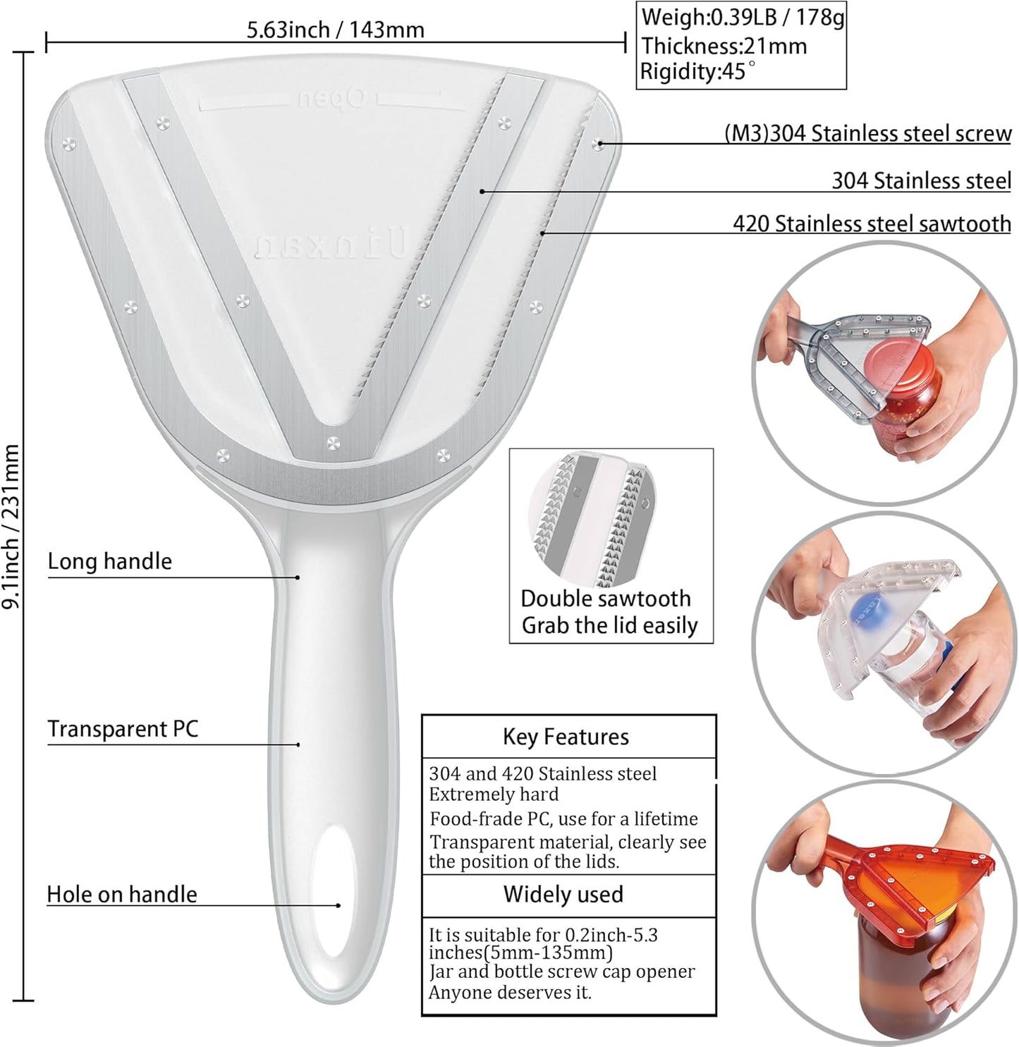 Seniors with Arthritis,Patent | Unique Kitchen Gadgets, Christmas Gifts for Elderly/Women/Men