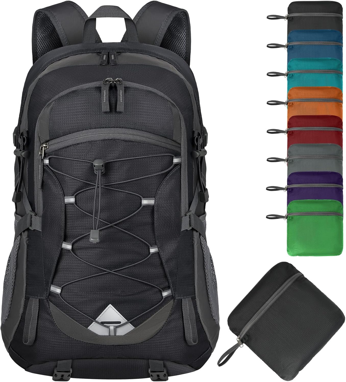 40L Packable Lightweight Camping Backpack Men Women Waterproof Hiking Daypack Outdoor Travel Daypack
