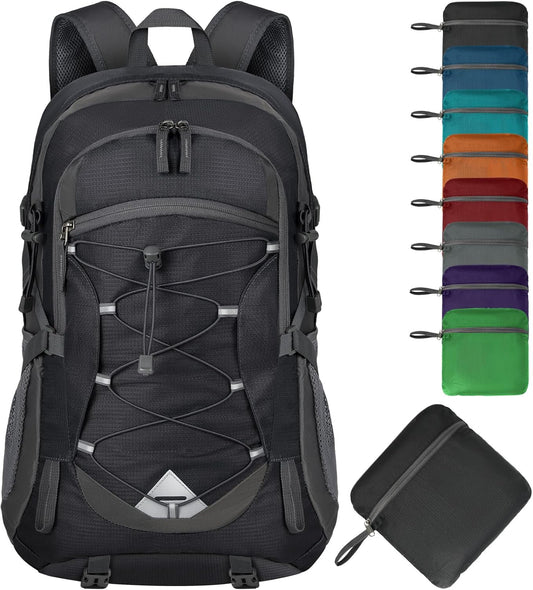 40L Packable Lightweight Camping Backpack Men Women Waterproof Hiking Daypack Outdoor Travel Daypack