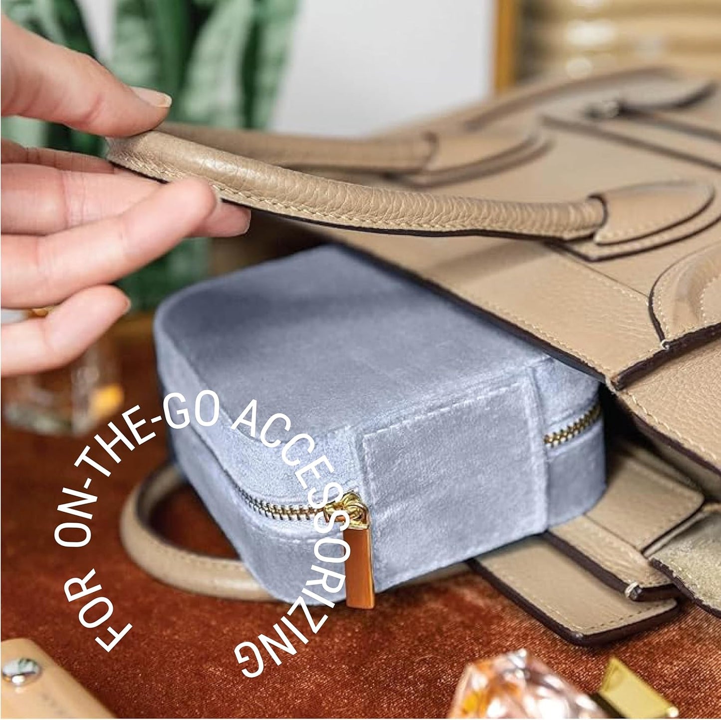 Plush Velvet Jewelry Box | Travel Jewelry Case | Featured in  Things | Best Gifts For Daughter