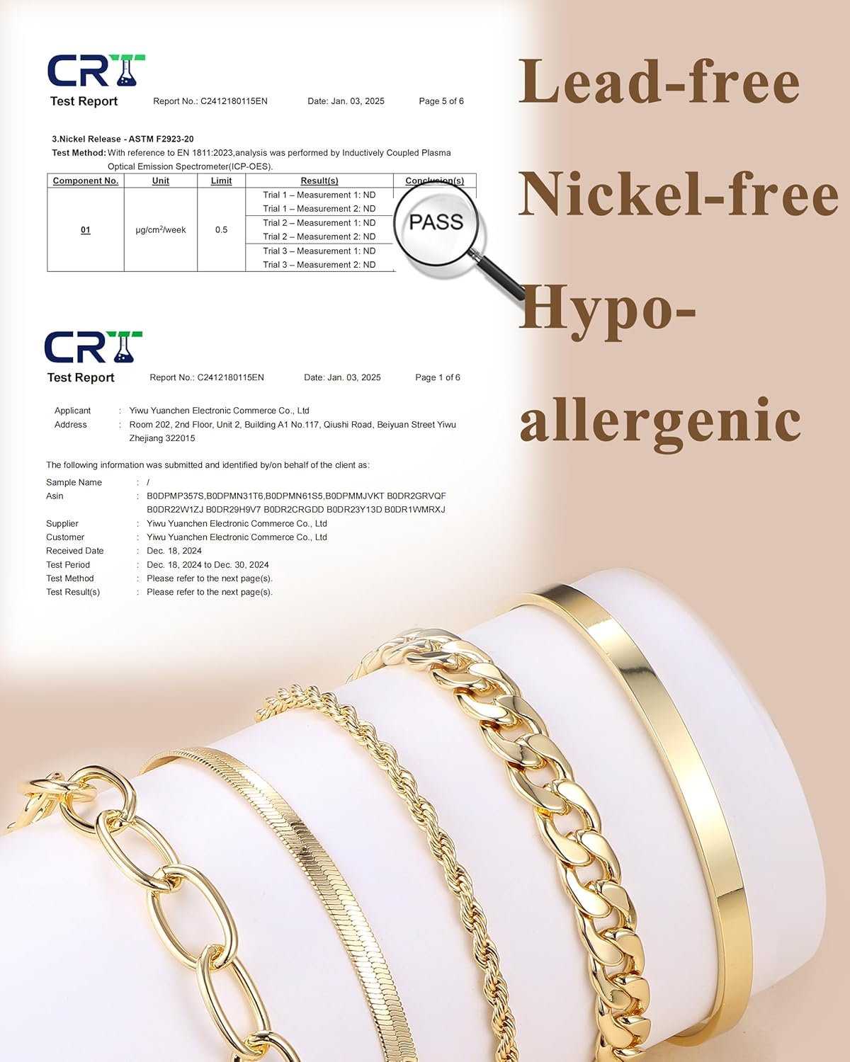 14k Chunky Gold Bracelets for Women Non Tarnish, Womens Gold Bracelet Stack Layered Chunky Chain Bracelets Waterproof Link