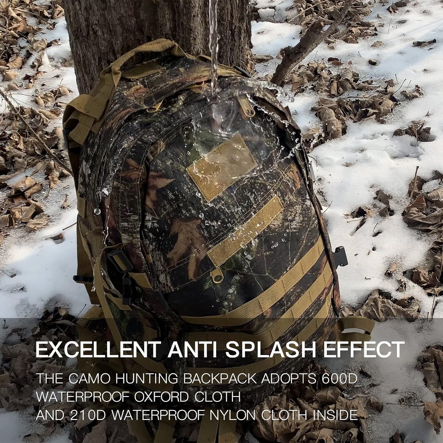 40L Hunting Backpack or Hunting Backpacks For Men - Camo Range Backpack and Huntin Pack