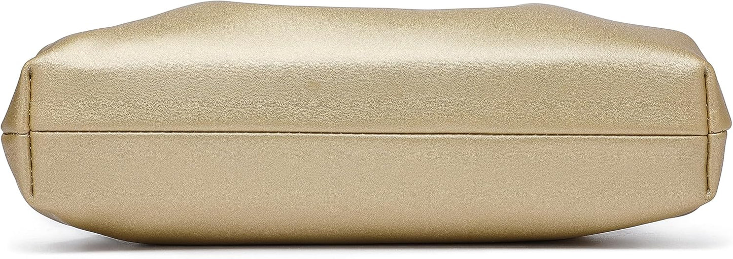 Soft PU Leather Clutch Purses for Women Formal Elegant Luxurious Evening Bag