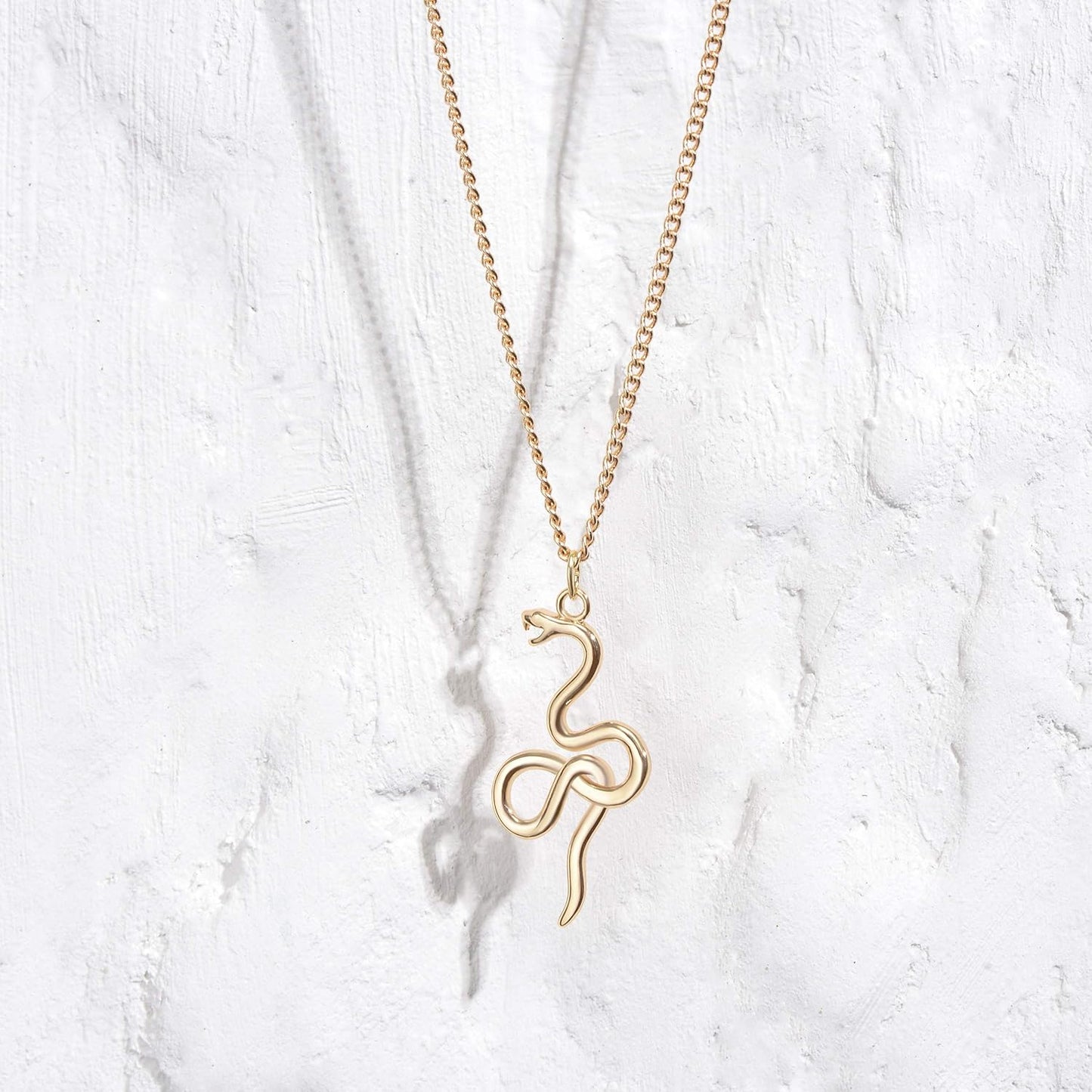 14K Gold Animal Pendant Necklace - Butterfly/Bird/Cat Charms, Dainty Minimalist Chain for Women